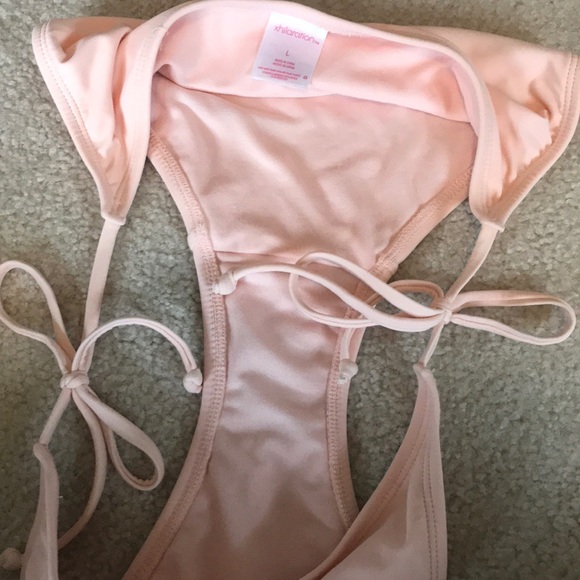 String-Tie Swim Bottoms - Picture 2 of 3